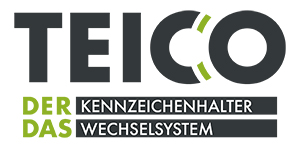 Teico Grundplatte für Wechselkennzeichenhalter für Österreich