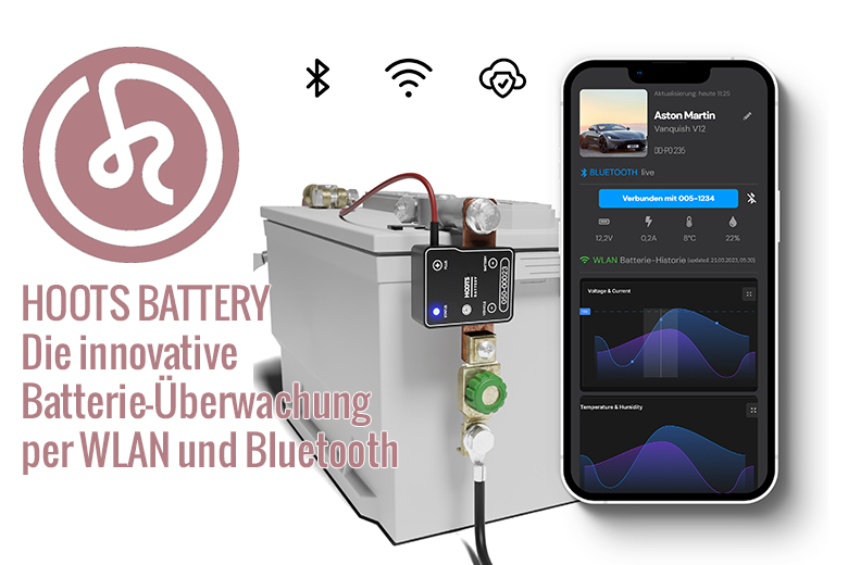 Hoots Battery Batterie Ueberwachung Mit Wlan Bluetooth Classic Portal Teaser